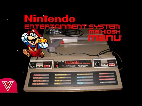 Nintendo Entertainment System M8 Demo Kiosk - Main Menu & Theme