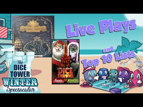 Winter Spectacular - Dice Throne Santa vs Krampus and Dungeon Fighter