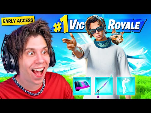 Primera partida con MI SKIN en Fortnite