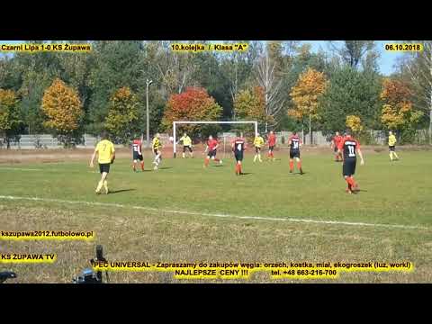 Skrót meczu: Czarni Lipa - KS Żupawa (06.10.2018) Klasa "A"