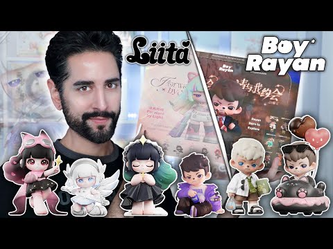 DOUBLE UNBOXING! Rayan Let’s Date Series & Liita Forward by Light Serie! 💜 TNT SPACE