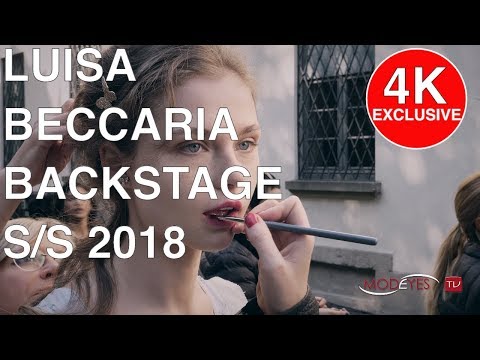 LUISA BECCARIA | SUMMER 2018 | 4K BACKSTAGE