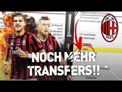 DIE NÄCHSTEN MEGA-DEALS?!! 2 GENIALE SPIELER GEHOLT!!? FIFA 17 AC Mailand Karrieremodus #38
