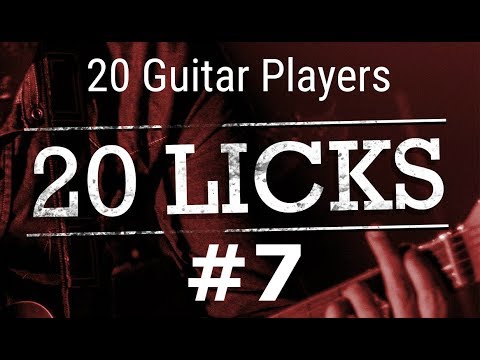 20 Guitar Players 20 Licks - #7 Gary Moore