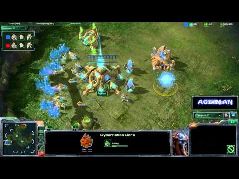 SC2 1v1: HuK(P) vs Agerian(P) - Eliteguides R1