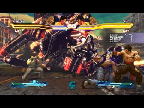 Street Fighter x Tekken: Law & Lili Team Strategy & Synergy w/Meter Gems Loadout & Mix-ups