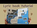 Lyric book tutorial “wanna be yours”