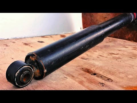How to Reuse An Old Car Shock Absorber