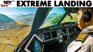World Most Extreme Landing PARO BHUTAN