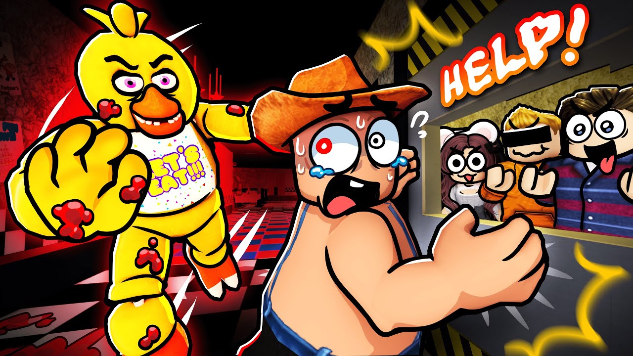 Roblox FNAF but my friends betrayed me.