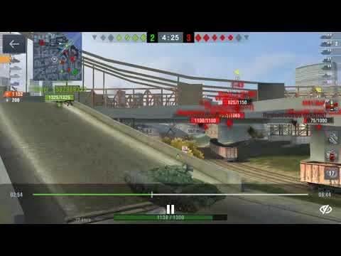 Wot Blitz Type 59 5000 Damage 1vs4 (mastery)