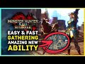 Monster Hunter Rise Sunbreak - NEW Gathering Armor Set + AMAZING New Palamute Feature