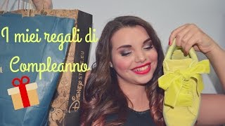 I miei regali di compleanno + mini haul 🎁