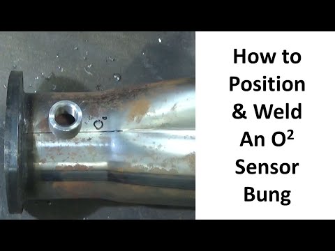 Welding in an O2 Sensor Bung for a Holley Sniper EFI System