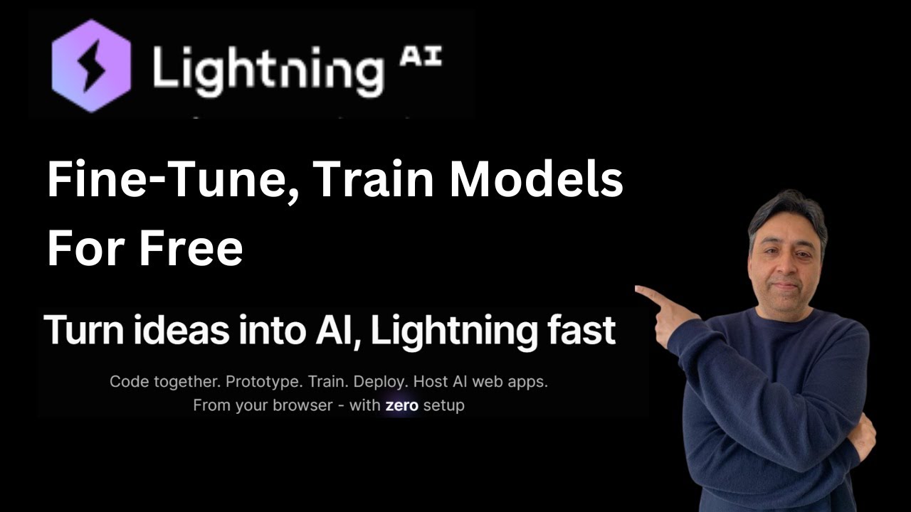 Train, Fine-Tune Models for Free on Lightning AI