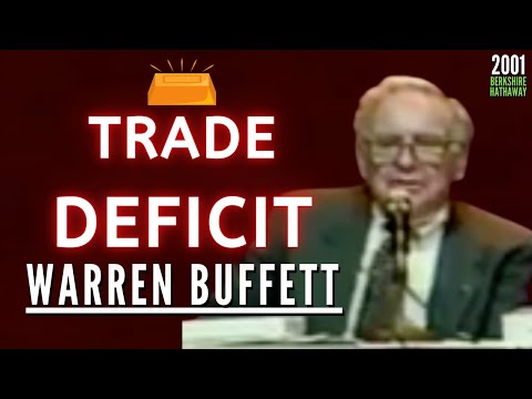 Warren Buffett on Trade Deficit. | Berkshire Hathaway 2001【C:W.B Ep. 231】