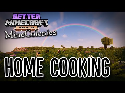 Better Minecraft: MineColonies #14 - RESTAURANT AND HOUSES