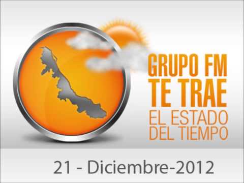Estado del tiempo 21 de Diciembre de 2012