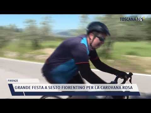 2021-05-20 FIRENZE - GRANDE FESTA A SESTO FIORENTINO PER LA CAROVANA ROSA