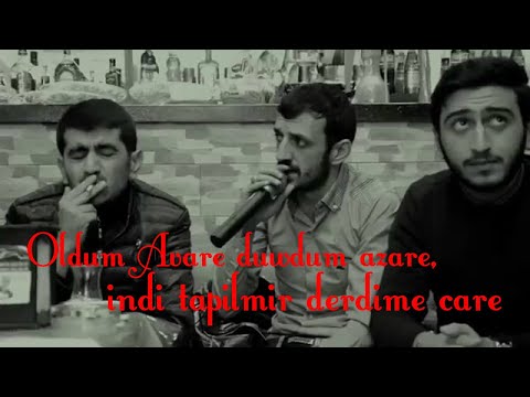 Meyxana deyisme 2015 - Oldum Avare duwdum azare,indi tapilmir derdime care