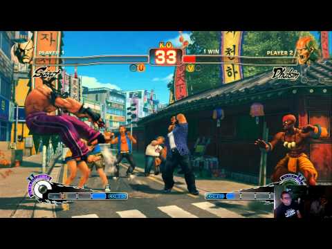 SSF4AE FT5 Set 2: Ryan Hart (Sagat) vs TS Sabin (Dhalsim)