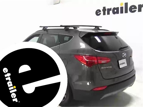 How to Install the Rhino-Rack SX Series Legs for Vortex Aero Crossbars on a 2014 Hyundai Santa Fe