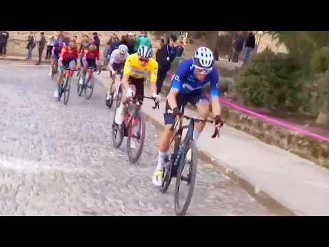 Final Climb On Cobbles | Stage 2 Vuelta a Andalucia Ruta Ciclista Del Sol