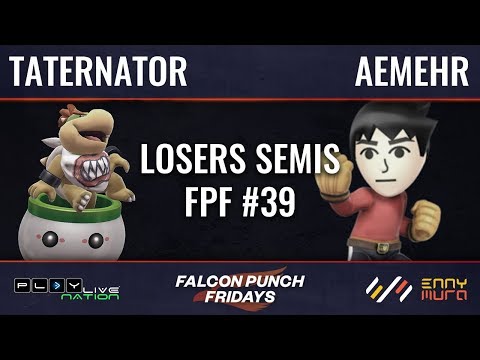 KH | Taternator (Bowser Jr.) vs KH | AEMehr (Mii Gunner/Brawler) - Losers Semis (EMLH Week 8)