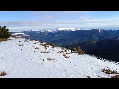 Kis-Beszterce csúcsról menet a Stracsior felé (Kelemen-havasok) vârful Bistriciorul 1990m 07.12.2025