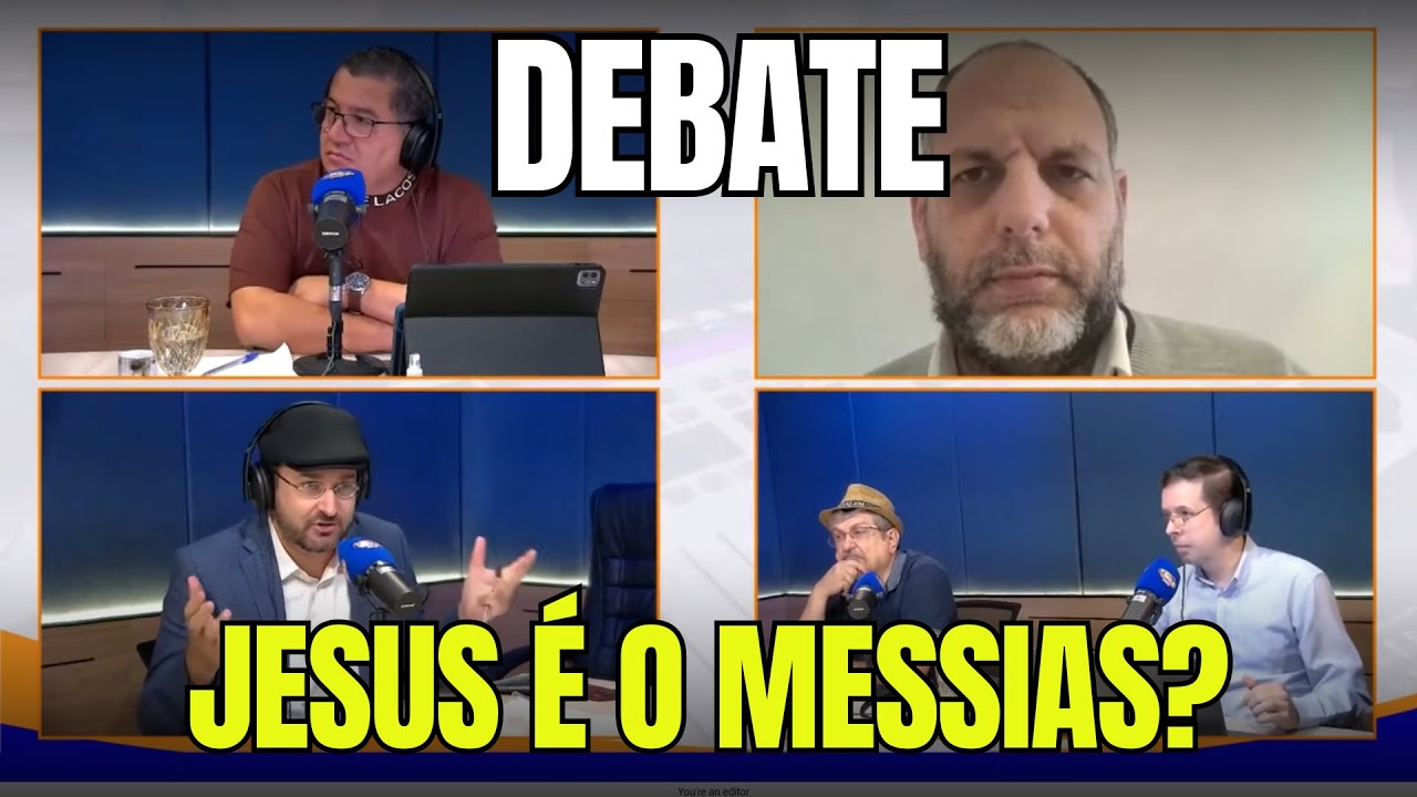 Jesus é o Messias? | Luiz Sayão - Micha Gamerman - Carlos Vailatti - Roni Gurwicz