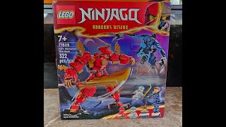 LEGO NINJAGO 71808 Kai’s Elemental Fire Mech Review