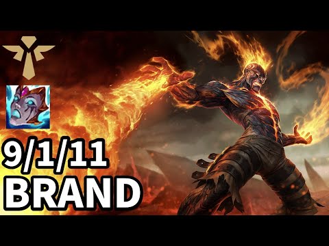 Brand Support vs Yuumi - Ranked Master - Patch EUW 12.15