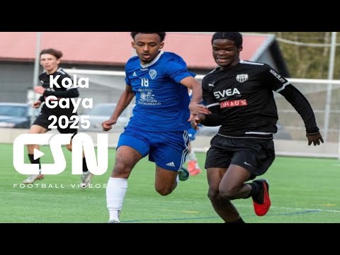 Kola Gaya (Sollentuna FK U19) – Tore, Fähigkeiten und Assists 2025 | HD