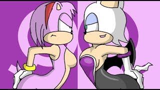 WAIFU WARS! EP03: Amy vs Rouge!