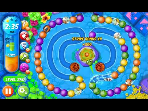 Marble Woka Woka Level 260 - NO BOOSTERS 🐢 | SKILLGAMING ✔️