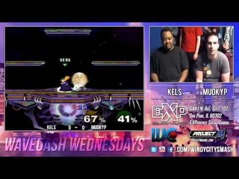 WDW 5/28/14 - Kels (Falco) vs. Mudkyp (Peach) Melee Singles Bracket