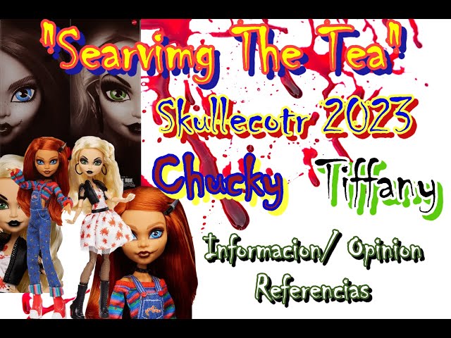 Vídeo relacionado con Mattel Skullector - Muñecas de Chucky y Tiffany (2 Unidades)