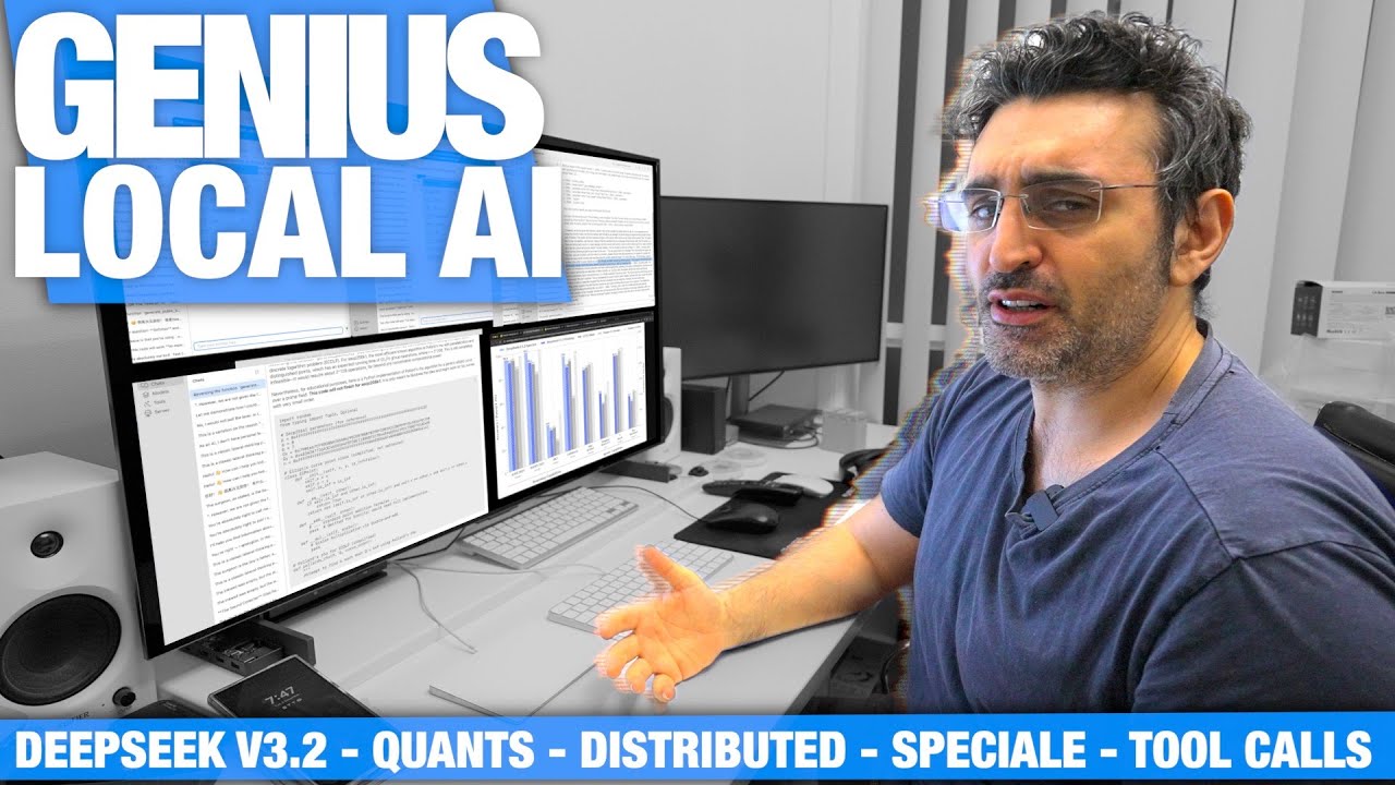 Let's Run DeepSeek V3.2 - LOCAL AI 