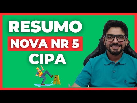 RESUMO COMPLETO NOVA NR 05 - CIPA - COMISSÃO DE PREVENÇÃO DE ACIDENTE E DE ASSÉDIO