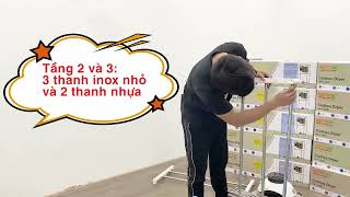 Cách lắp tủ sấy quần áo cỡ lớn BENNIX BN -115big  1800W- Bảo hành 18 tháng #tusayquanao #bennix