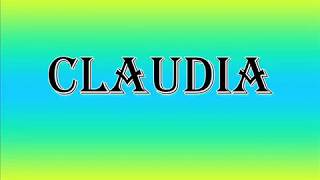 dedicatorias de amor Para Claudia