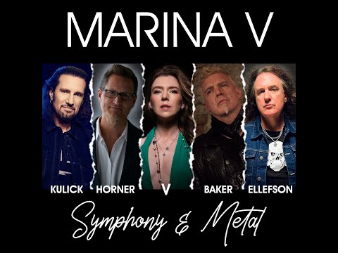 SYMPHONY & METAL: Marina V ft Bruce Kulick (KISS) & David Ellefson (MEGADETH) Official Lyric Video