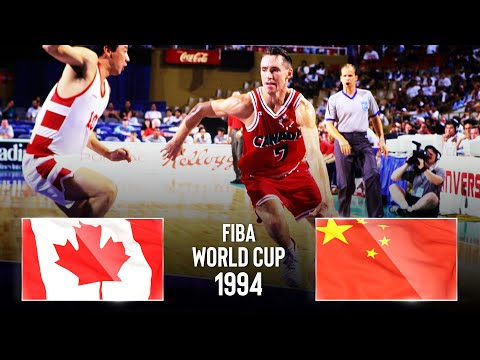 Canada 🇨🇦 vs China 🇨🇳 | Classic Full Game | FIBA Basketball World Cup 1994