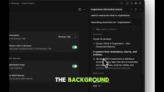 Build your project automatically with Cognimemo + Cursor 🧠⚡️
