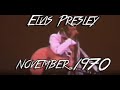 Elvis Presley- FULL CONCERT FOOTAGE | November 1970 |