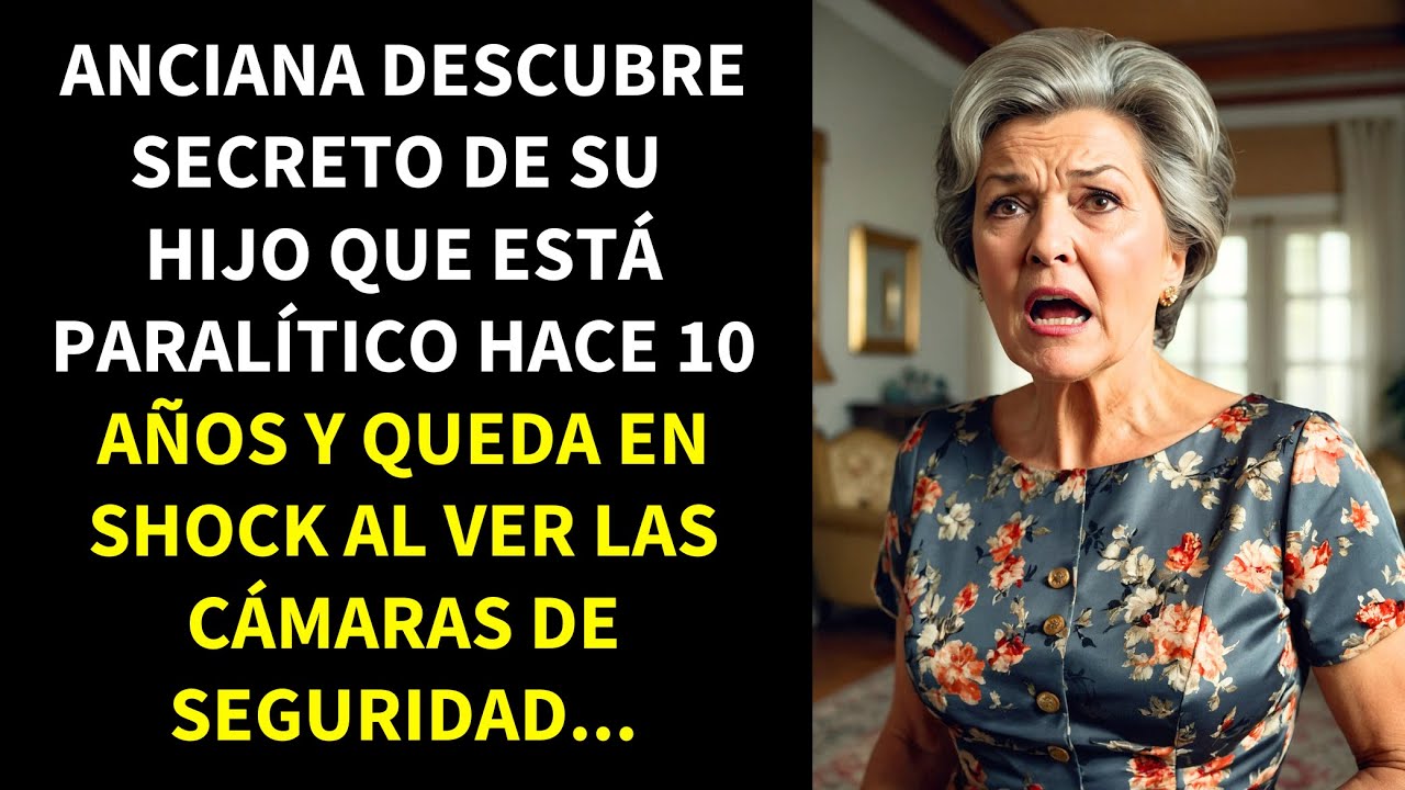 ANCIANA CUIDÓ DE SU HIJO PARALÍTICO DURANTE 10 AÑOS, HASTA QUE UN DÍA, QUEDÓ EN SHOCK AL DESCUBRIR..