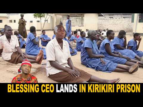 Blessing CEO Jailed In Kirikiri Prison For Fraud IVD Gives Her A Rosary For Protection