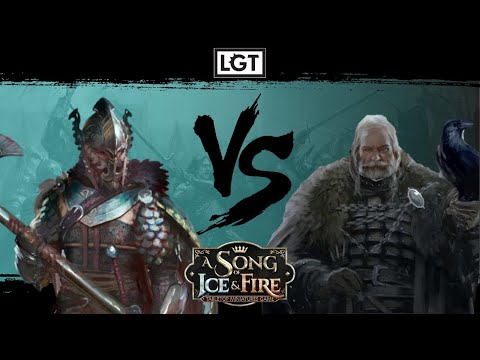 ASOIAF LGT Battle Report: Greyjoy (Victarion Greyjoy) VS Night's Watch (Jeor Mormont)