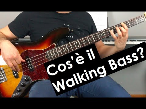Cos'è il WALKING BASS e come iniziare a praticarlo. Costruiamo una linea su Autumn Leaves in 5 fasi.