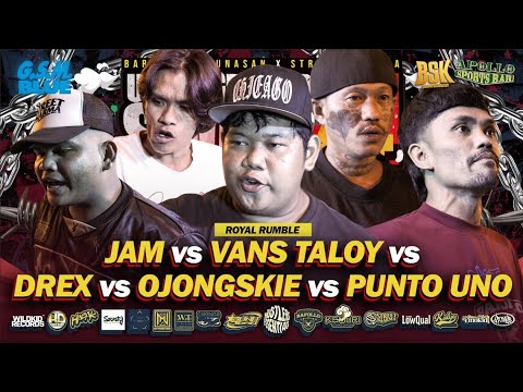 Bara Sa Kalunasan - Jam,Drex,Ojongskie,Vans Taloy, Punto Uno -ROYAL RUMBLE